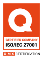 Imagem da certificação ISO/IEC 27001