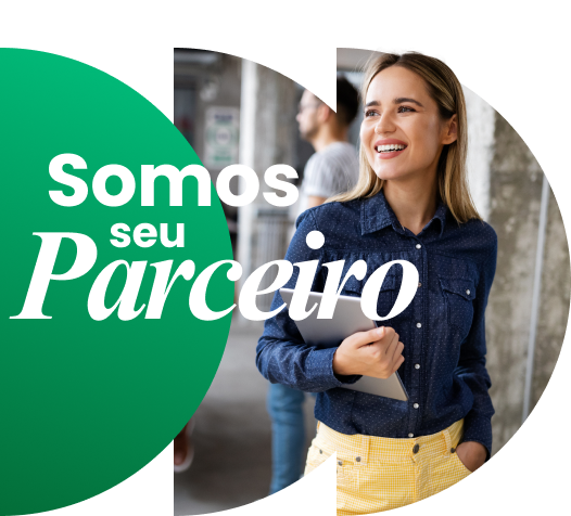 Imagem escrito "Somos seu Parceiro"